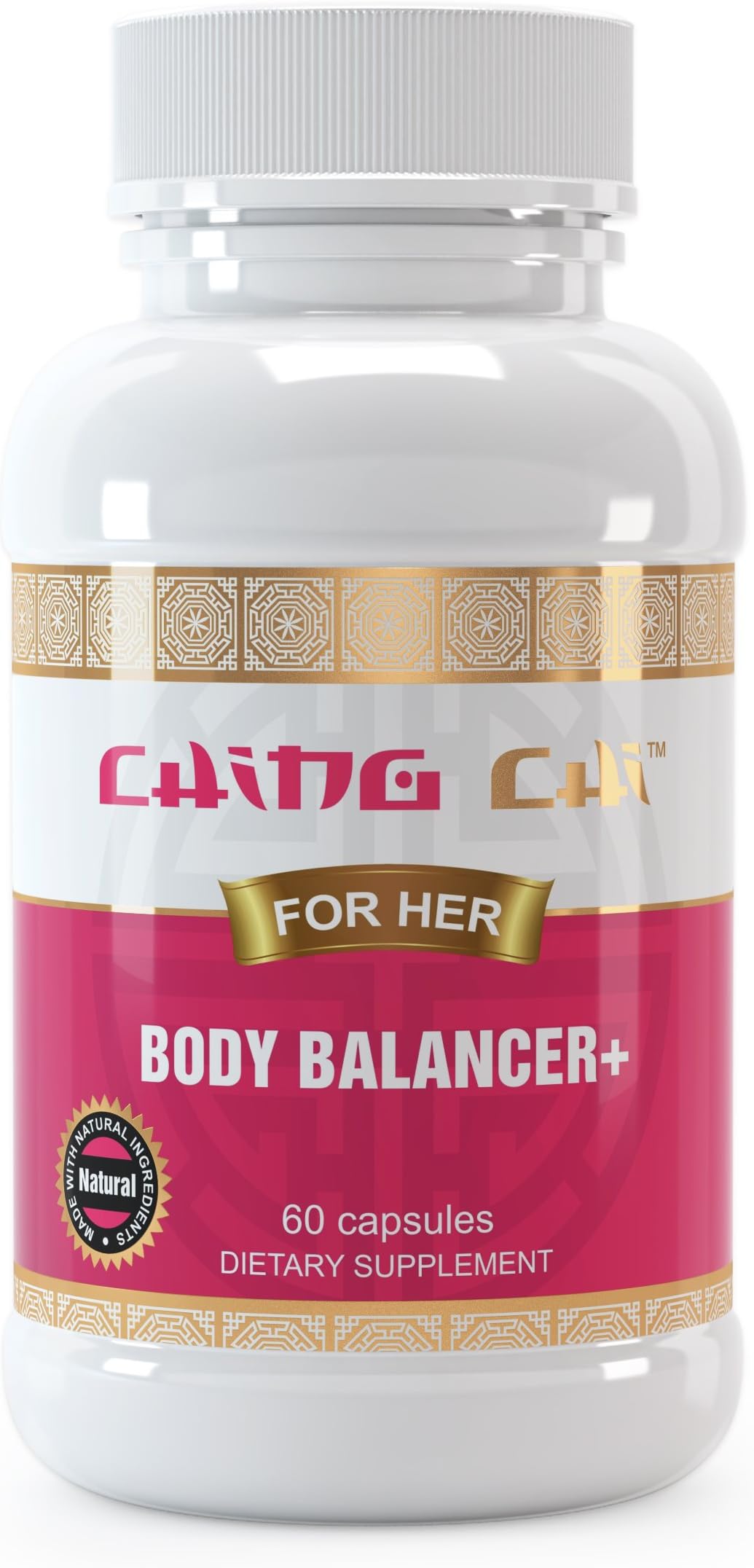 Body Balancer for Women | Hormones, Menopause, Menstrual Cramps, Hot Flashes, Night Sweats | with Mexican Wild Yam, Black Cohosh, Maca | 60 Capsules