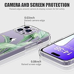 LUHOURI for iPhone 15 Pro Max Case with Screen