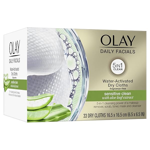 MAKEUP REMOVER WIPES BY OLAY DAILY FACIALS GENTLE...