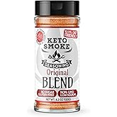 Keto Smoke Original Blend – All-Purpose Smoky Seasoning, 4.2 oz Bottle | Diet-Friendly, Sugar-Free, Gluten-Free, Low Sodium, Non-GMO