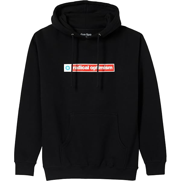 Dua Lipa, Tracklist Hoodie, Red at Amazon Men's Clothing store