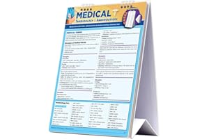 Medical Terminology & Abbreviations Desktop Easel Book: a QuickStudy Reference Tool for Students and Medical, Health & Admini