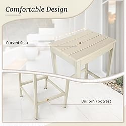 Cozyman Outdoor Bar Height Table and Chairs Set, 3