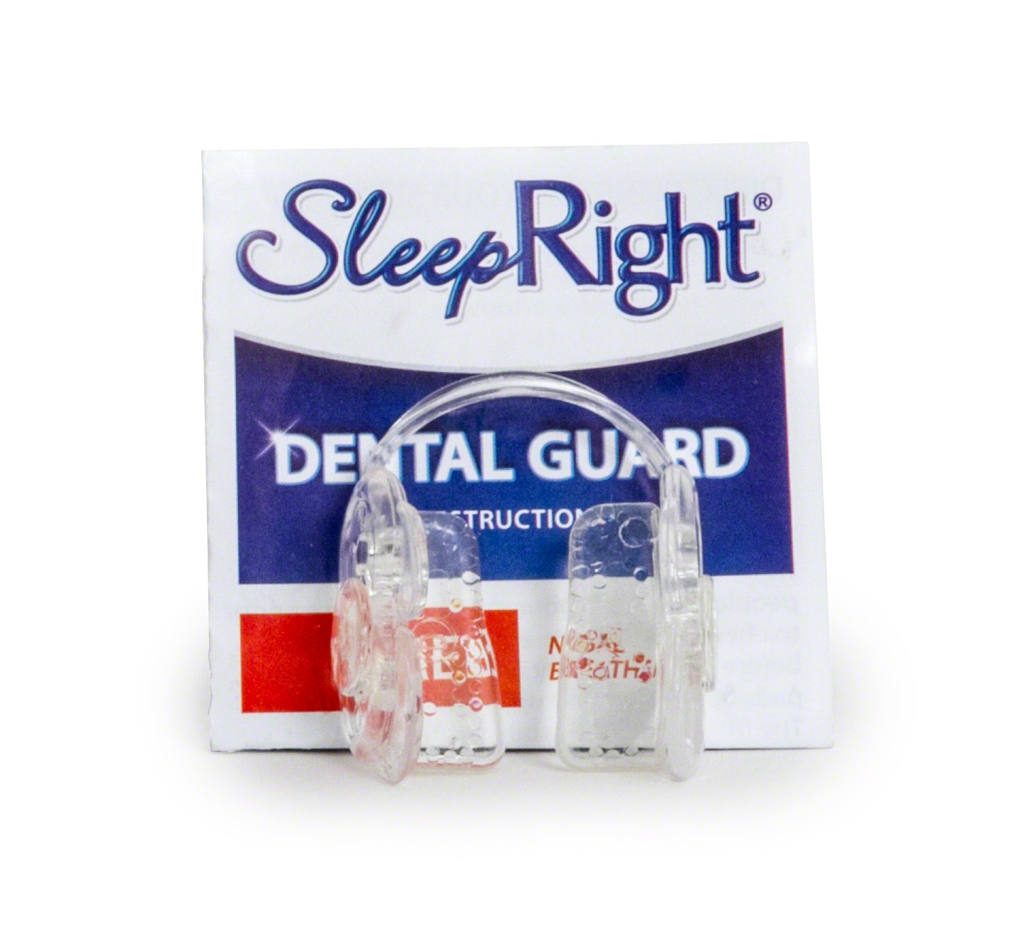 SleepRight Secure-Comfort Dental Guard Mouth Guard To Prevent Teeth Grinding SleepRight No Boil Dental Guard : Anti Grinding Teeth Protectors : Beauty