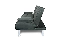 ERYE Linen Upholstered Futon Sofa Loveseat