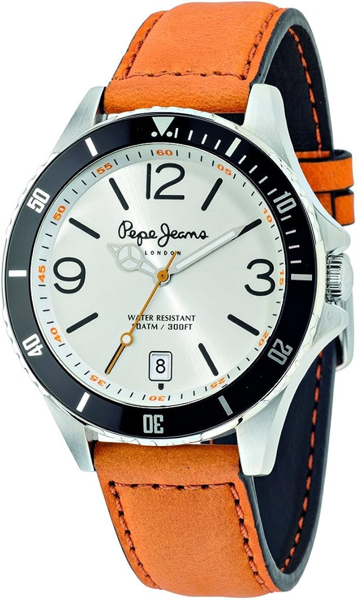 pepe jeans watches orange