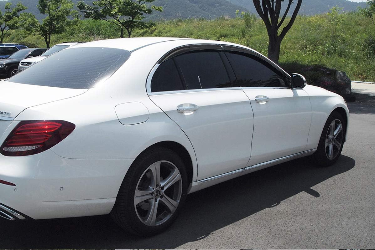 Autoclover Wind Deflectors Set for Mercedes E Class W213 Saloon 2016+ (4 pieces) - Image 4