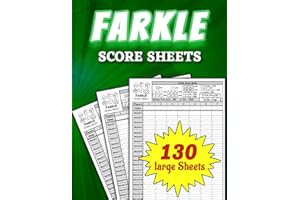 Farkle Score Sheets