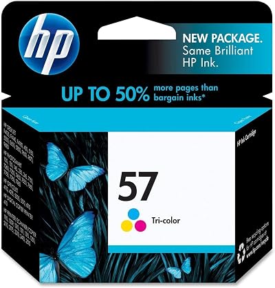 HP 57 Tri-Color Ink Cartridge C6657A for Deskjet 7150 7350 Series Printers