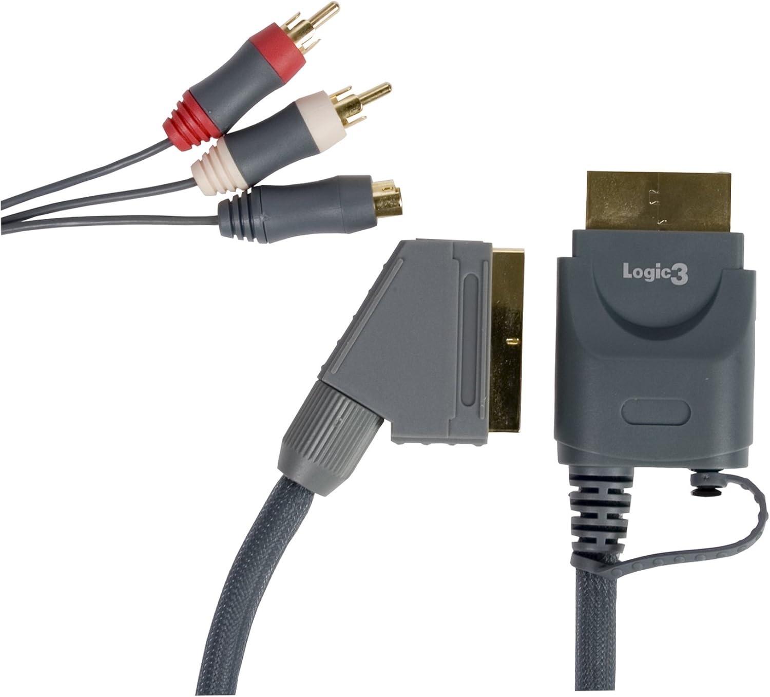 Logic3 RGB Scart/AV Cable (Xbox 360) Amazon.co.uk PC & Video Games