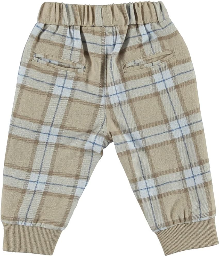baby boy check trousers