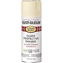 antique white spray paint for metal