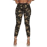 V.I.P. Jeans Womens Cargo Pants for Women Juniors and Plus Sizes Camo Or Solids