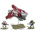 Mega Construx Halo Banshee Breakout Vehicle Halo Infinite Construction Set with Spartan Recon Character Figure, Building Toys for Kids