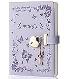 SPIPHY Diary with Lock and Key for Girls Ages 8-12