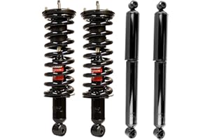 NEWPARTS Front Struts Coil Springs & Rear Shocks Monroe Kit For NIssan Xterra 2005-15 4WD