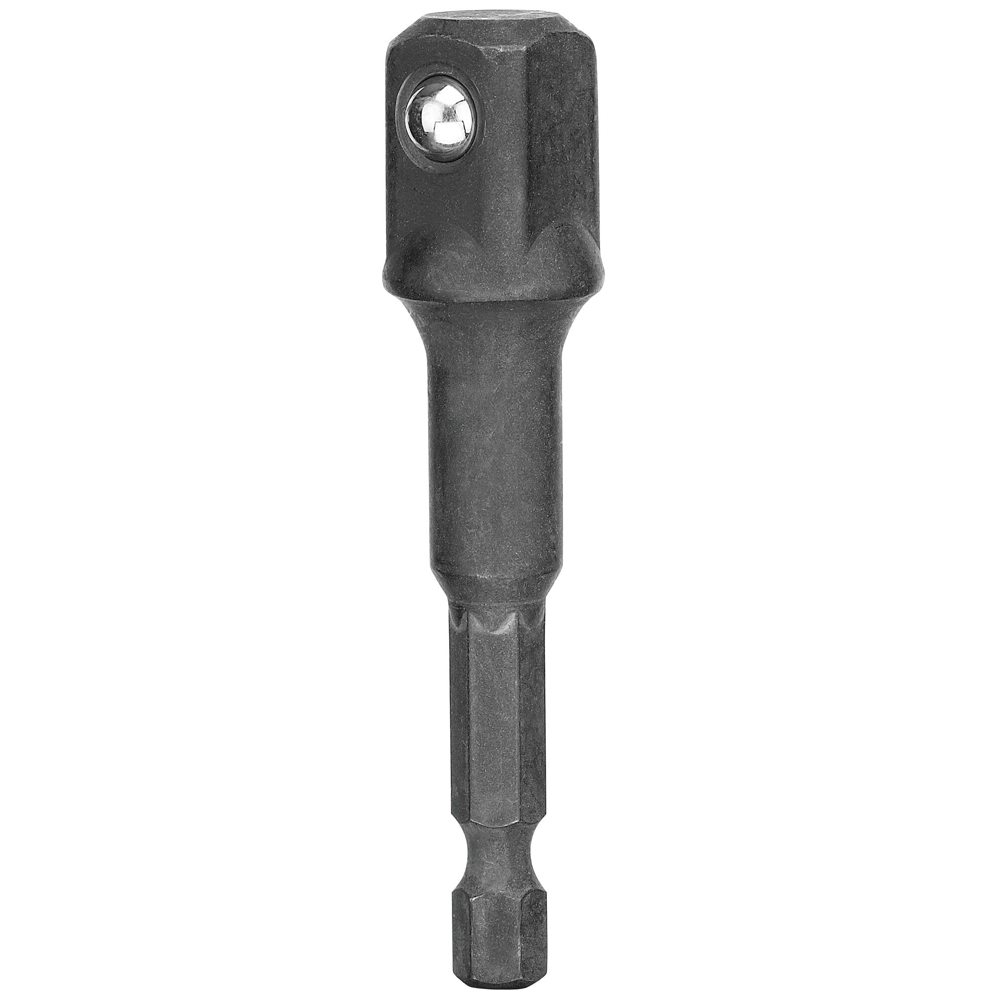 DEWALT Impact Socket Adapter, Hex Shank, 1/4-Inch to 1/2-Inch (DW2547IR)