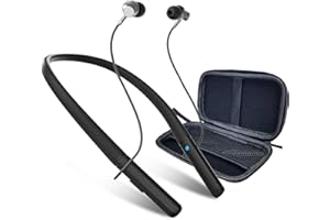 DIGGINGSOUND Neckband Hearing Aids for Seniors, Rechargeable Hearing Aid Bluetooth Headphones with Noise Cancelling