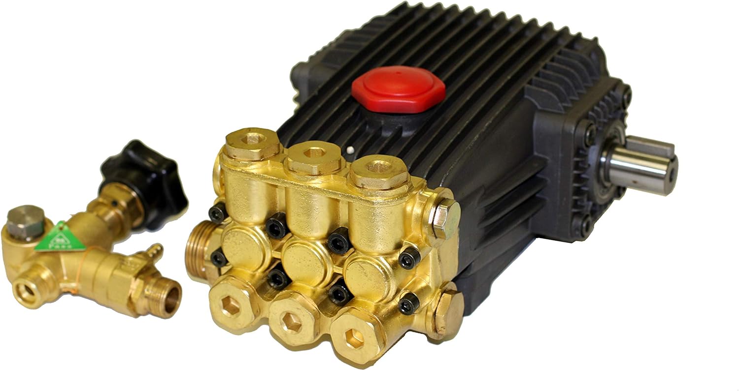 Pressure Power Washer Pump Solid Shaft 24 mm Belt Drive 10.0 GPM 2200