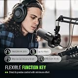 FIFINE K688 USB/XLR Dynamic Microphone Kit with Boom Arm view 7