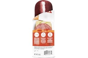 Vermont Smoke & Cure - Uncured Summer Sausage - No Antibiotics or Added Hormones, Perfect for Charcuterie Board - 6oz