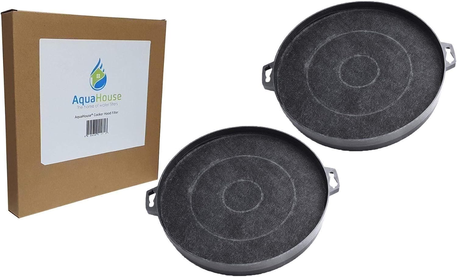 2X AquaHouse Compatible Charcoal Cooker Hood Filter for Constructa Whirlpool FAC539 B210 CHF210 - Image 4