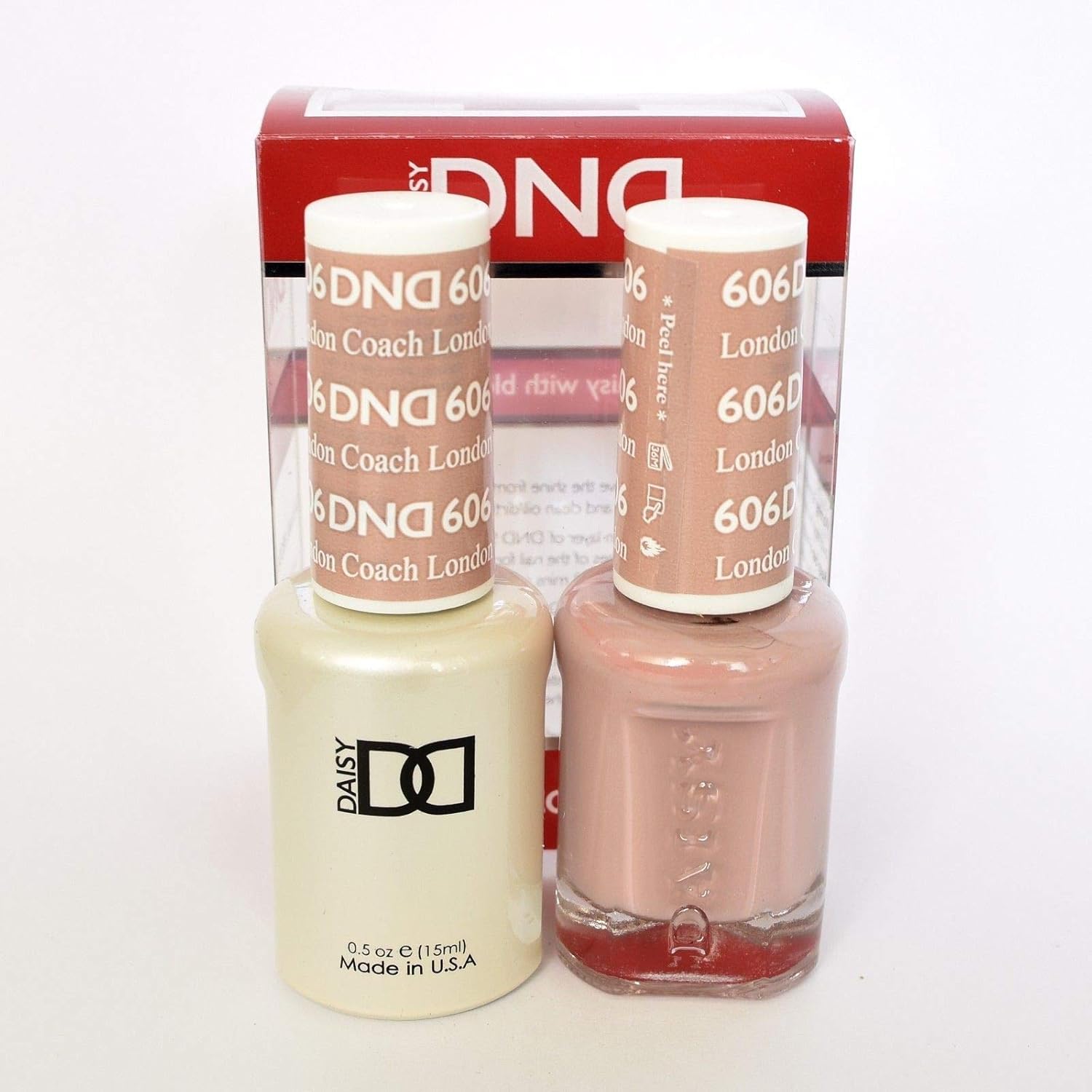 DND Gel and Matching Polish 606 London Coach Beauty