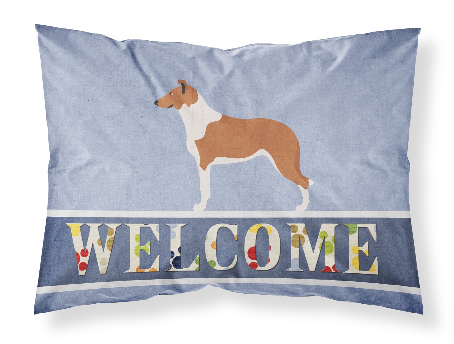 Caroline's Treasures Smooth Collie Welcome Pillowcase, Multicolor, Standard — image 1