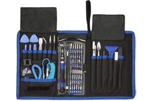 Padarsey 79 in 1 Precision Screwdriver Set Magnetic Screwdriver Bit Kit,Professional Electronics Repair Tool Kit with Flexibl