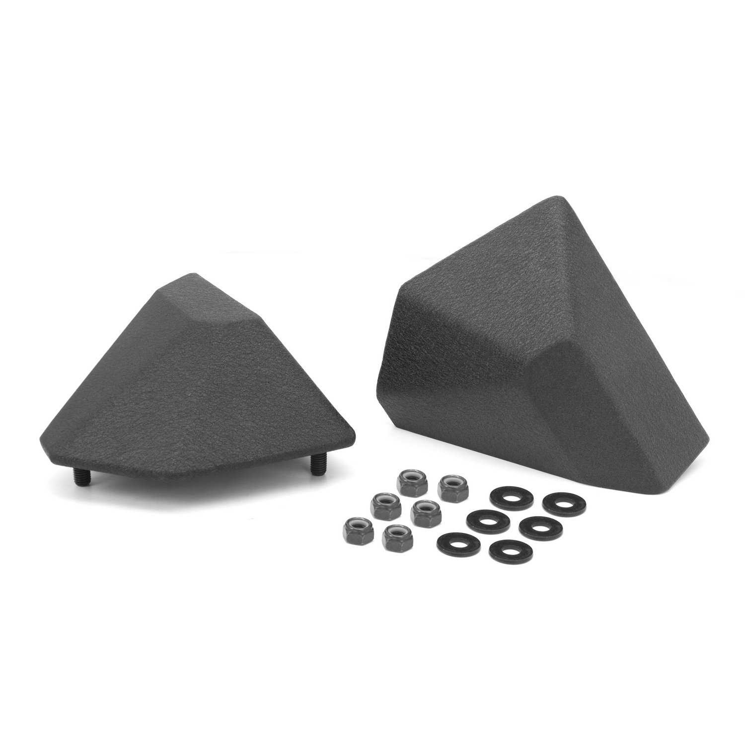 Rugged Ridge Stubby Ends XHD Front Bumper JK Textured Black 1154023