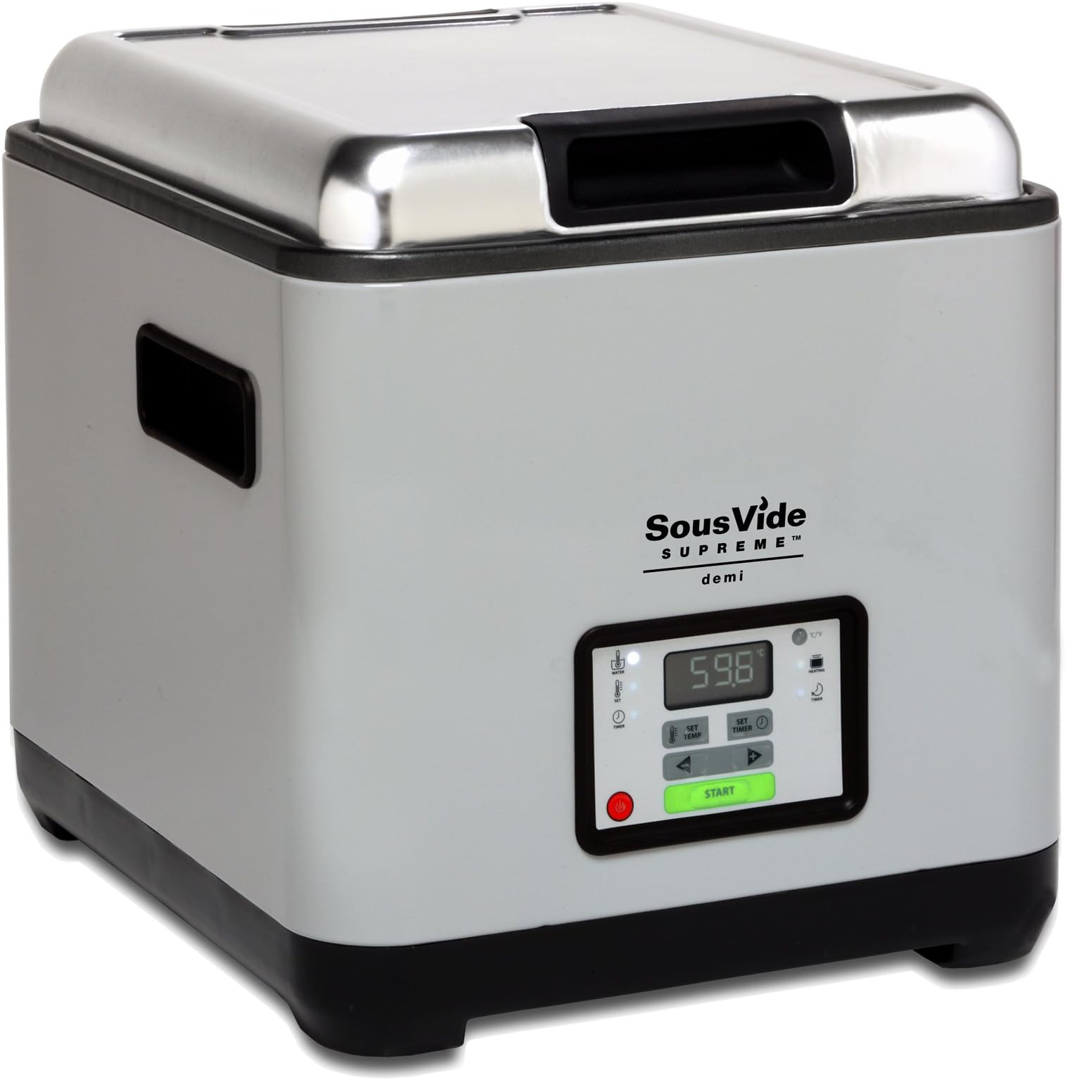 SousVide Supreme SVD-00100 Gray SousVide Supreme Demi Water Oven 8.7-L.