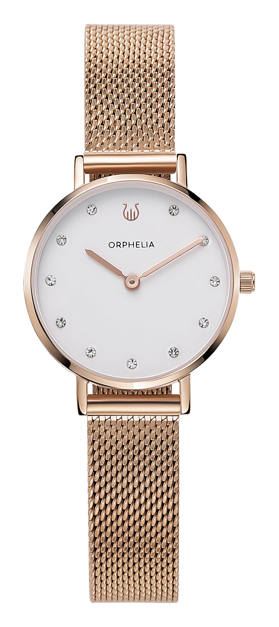 Orphelia Women Analogue Watch Birdi Rose Gold Stainless Steel