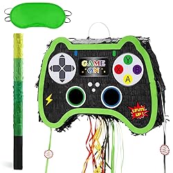 WERNNSAI Foldable Video Game Piñata - Pull String