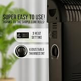 Belaco 2000W Electric Portable Convector Heater with 3 Heat Settings view 6