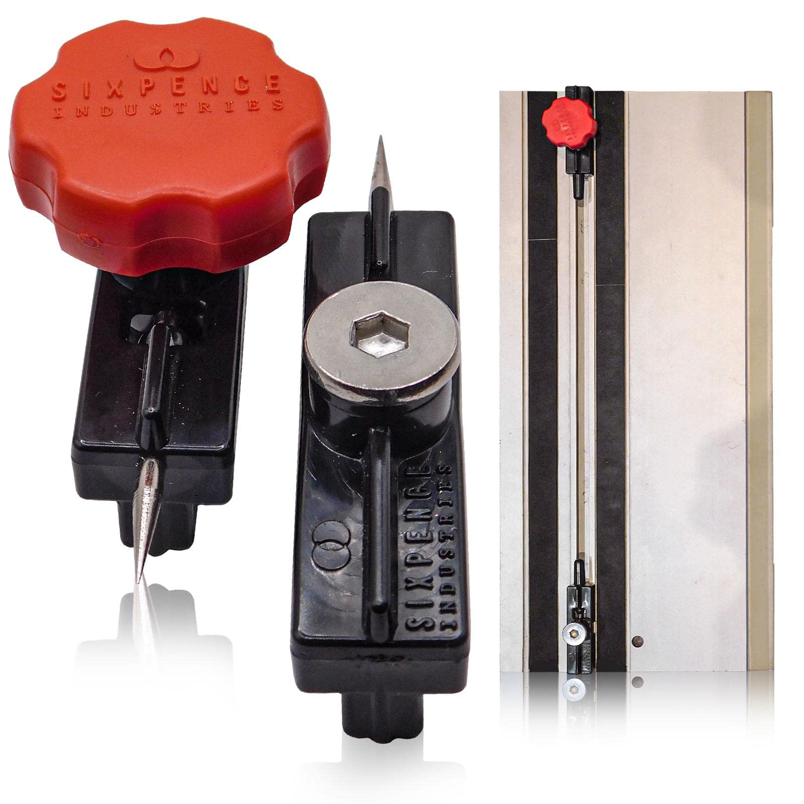 Sixpence Industries Rail Stay - Universal GUIDERAIL CLAMP and Allignment aid for Fast securing of guiderails Both Horizontally and Vertically