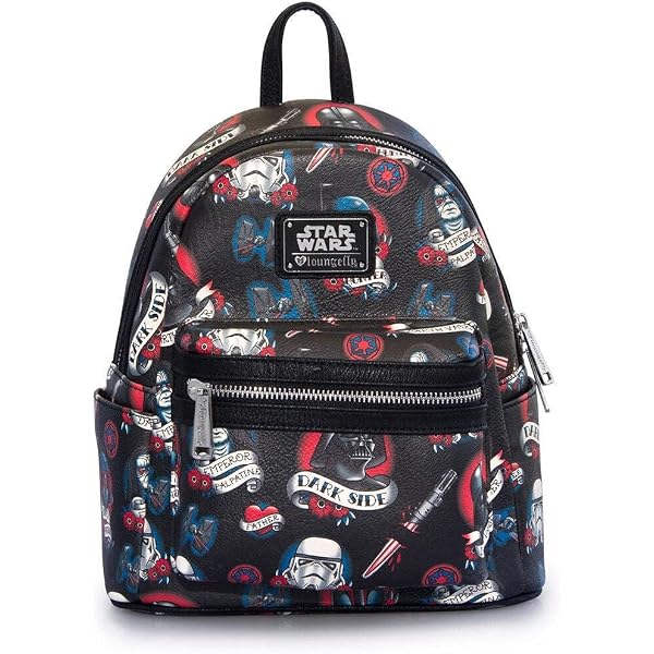 Loungefly Star Wars Death Star Cross Stitch Mini Backpack Amazon.com | Loungefly x Star Wars Death Star Mini Backpack  main image 4