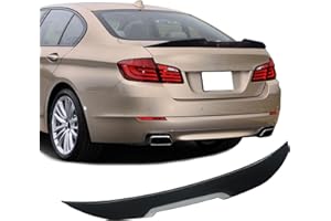 BDBO Rear Spoiler Wings for BMW 5 Series F10 4 Door Sedan & F10 M5 2010-2016 Trunk Spoiler Wing Trunk Tail Rear Trunk Lid,Glossy Black Style Performance