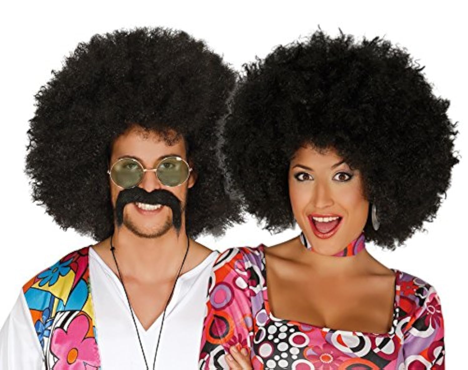 Guirca Fiestas GUI4006 Extra Black Afro Wig