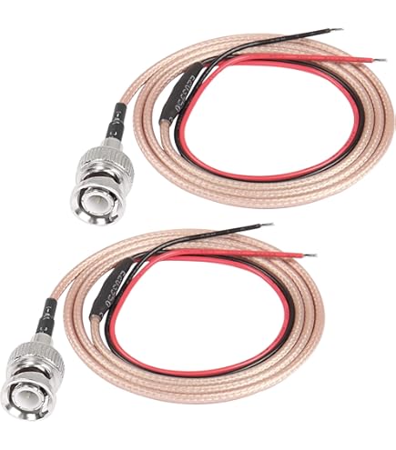 Amazon.com : BNKENX BNC Connector Plug Male Tail Line Q9 Connector