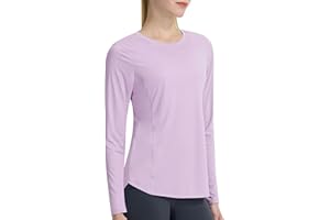 KPSUN Women's Sun Shirt UPF 50+ UV Protection Long Sleeve Workout Tops Quick Dry SPF Rash Guard for Swim Hiking