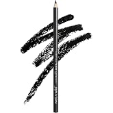 wet n wild Color Icon Kohl Eyeliner Pencil - Rich Hyper-Pigmented Color, Smooth Creamy Application, Long-Wearing Matte Finish Versatility, Cruelty-Free - Baby's Got Black