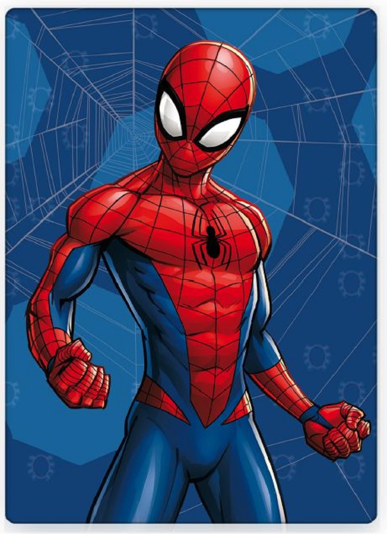 BrandMac Spiderman Fleece Blanket Cuddly Blanket 100 x 140 cm