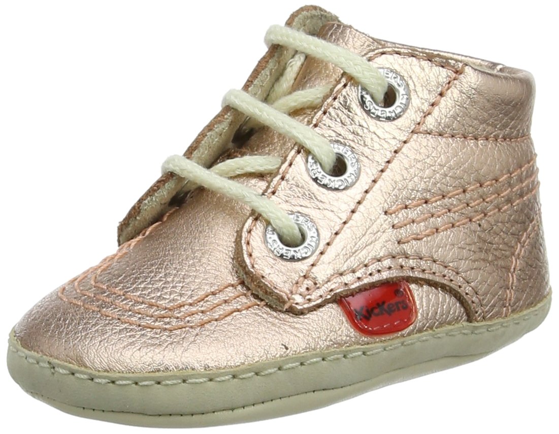 Kickers 1St Kicks, Baby Unisex Boots, Pink (Rose Gold), 3 (19 EU)