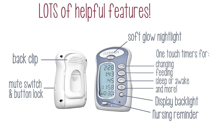 itzbeen baby care timer