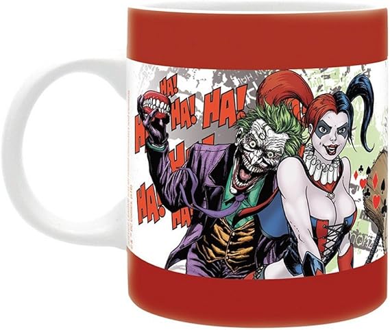 Taza de cerámica con diseño de Harley Quinn de Suicide Squad DC Comics: Amazon.es: Hogar