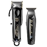 Wahl Professional Cordless Barber Combo, Magic Clip & Detailer Li, Lithium-Ion Battery, 100-Minute Run Time
