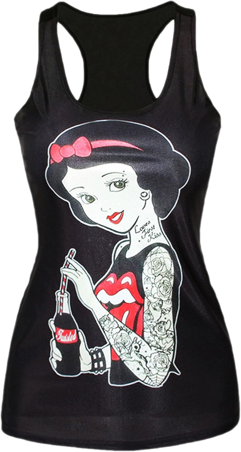 camiseta blancanieves tatuada