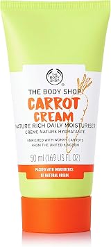The Body Shop 50 ml Carrot Cream Moisturiser Daily Hydration view 2