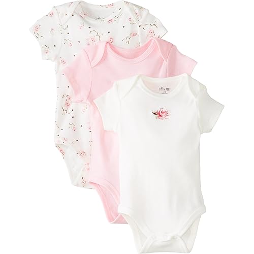 Little Me Girls' 3-Pack Bodysuits