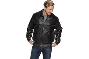 Victory Mens Leather Jacket Mens Genuine Leather Bomber Jacket Motorcycle Jacket With Zip Out Liner